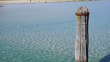 Beach nearby, white sand