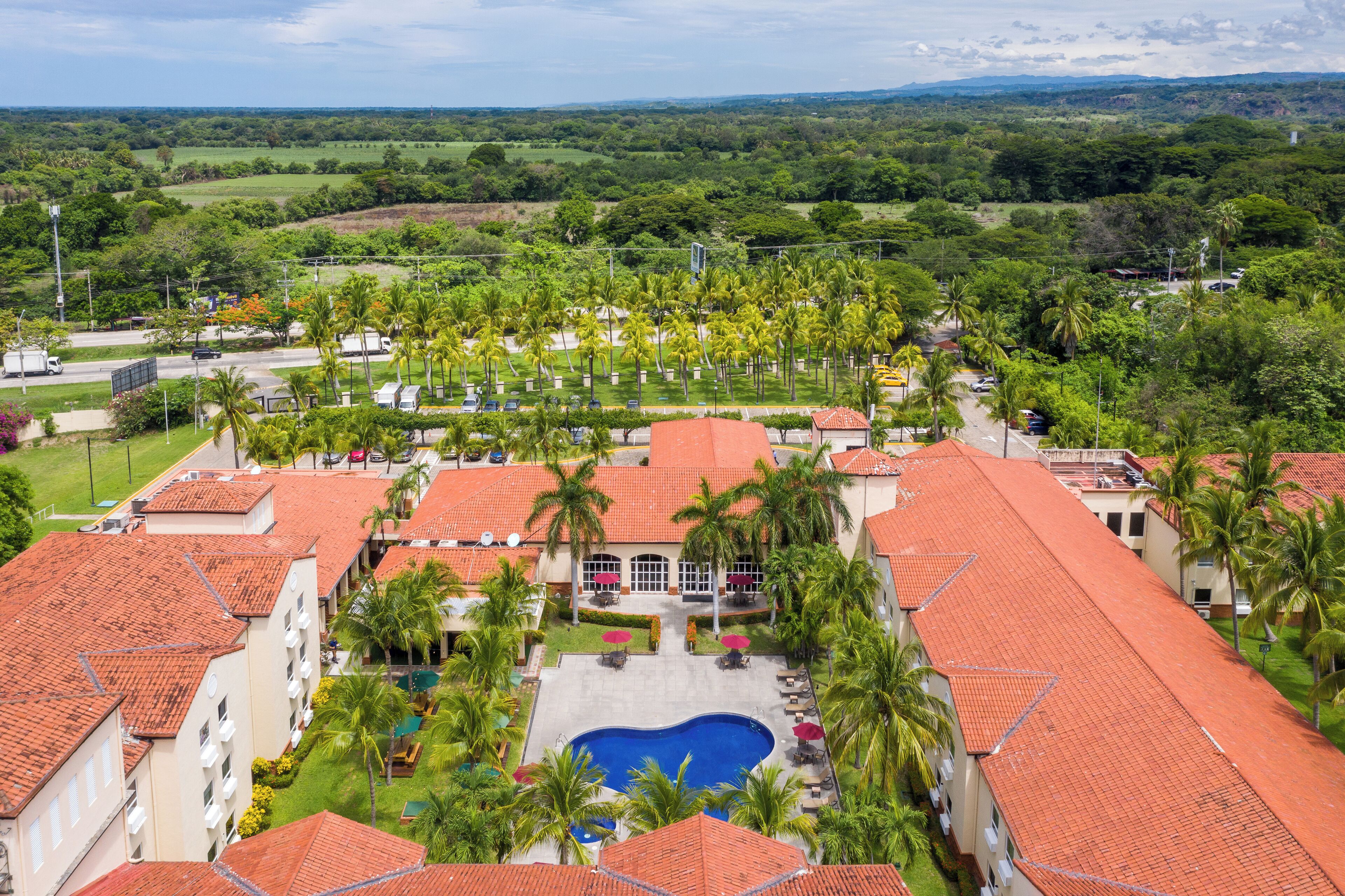 Blick auf die Umgebung