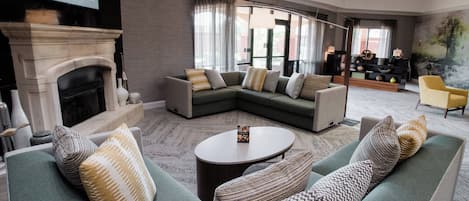 Blick von der Unterkunft