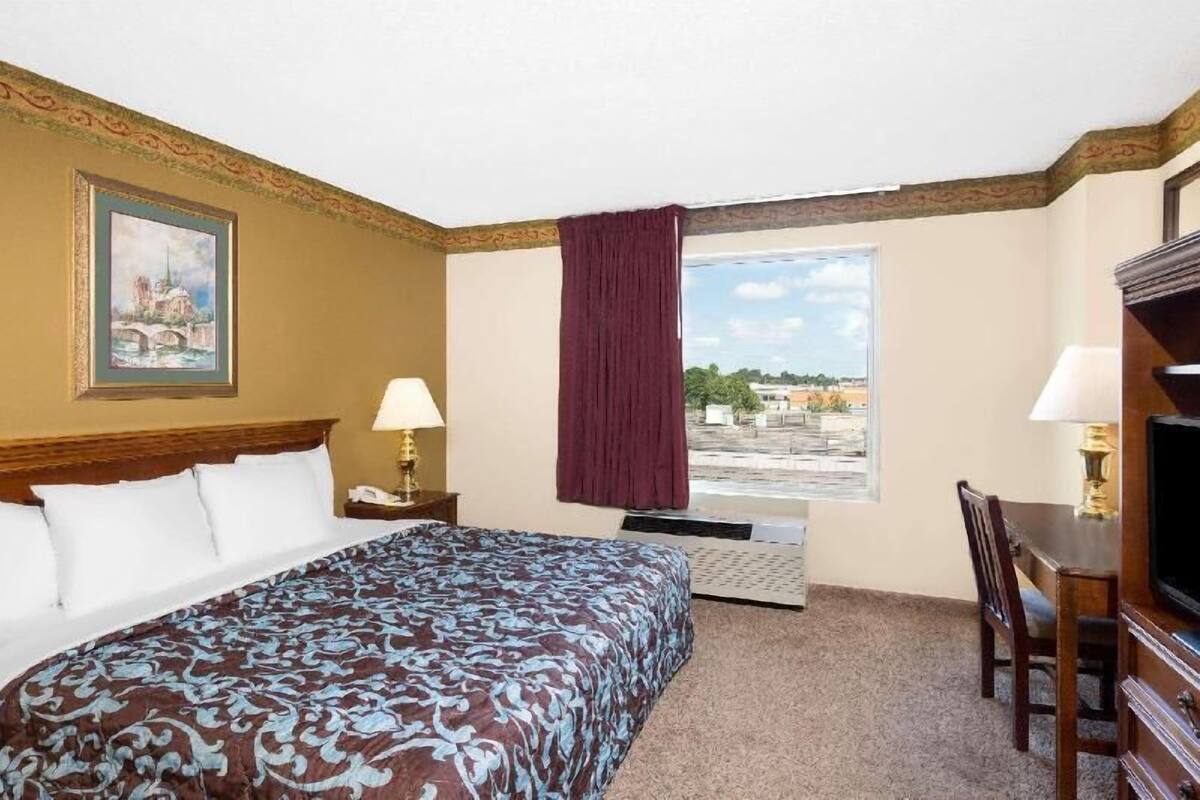 Desk, free WiFi, bed sheets, alarm clocks