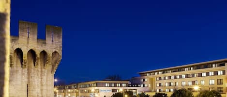 Udsigt fra overnatningsstedet
