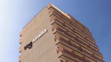 Overnatningsstedets facade