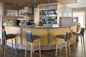 Lobby lounge, garden views