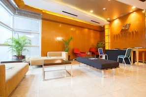 Lobby sitting area