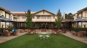 Overnattingsstedets uteområder