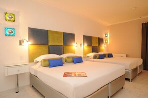 Camera familiare (Deluxe) | Biancheria da letto di alta qualità, materassi in memory foam