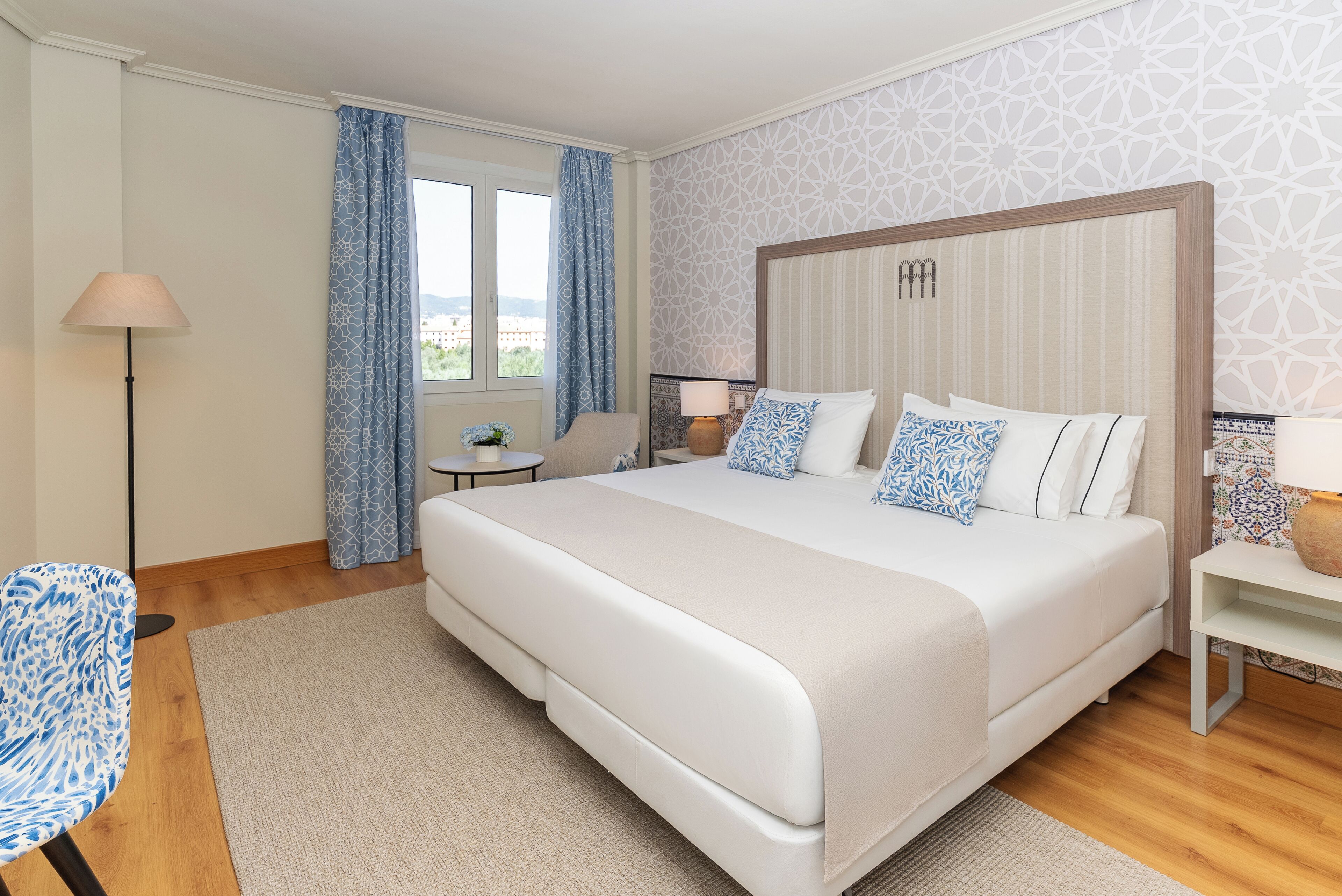 Minibar, in-room safe, desk, blackout curtains