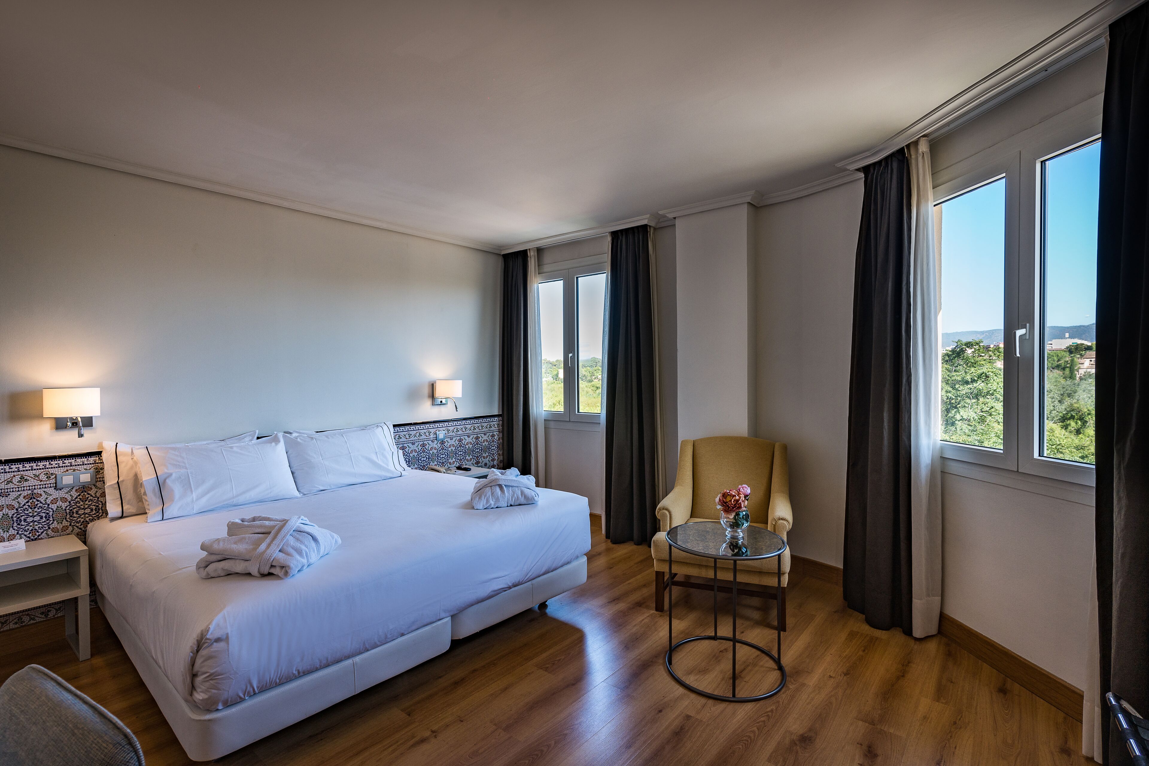 superior room, city view | minibar, in-room safe, desk, blackout curtains