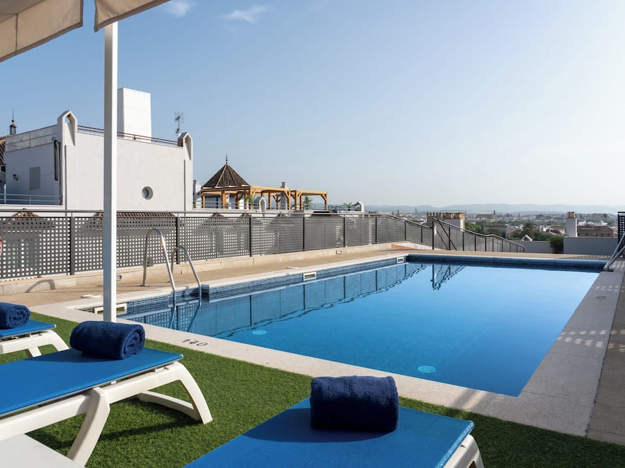 Seasonal outdoor pool