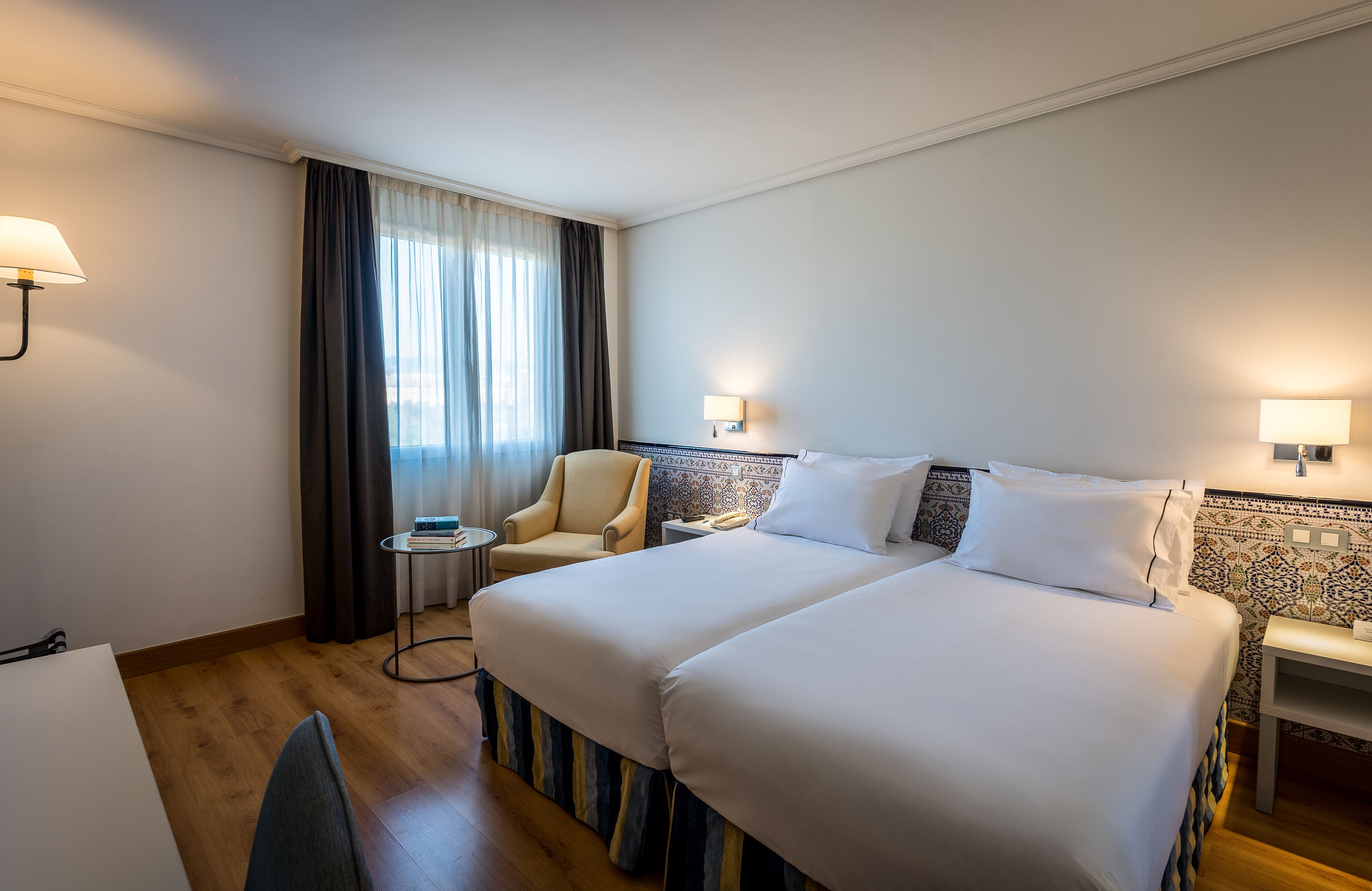 Minibar, in-room safe, desk, blackout curtains
