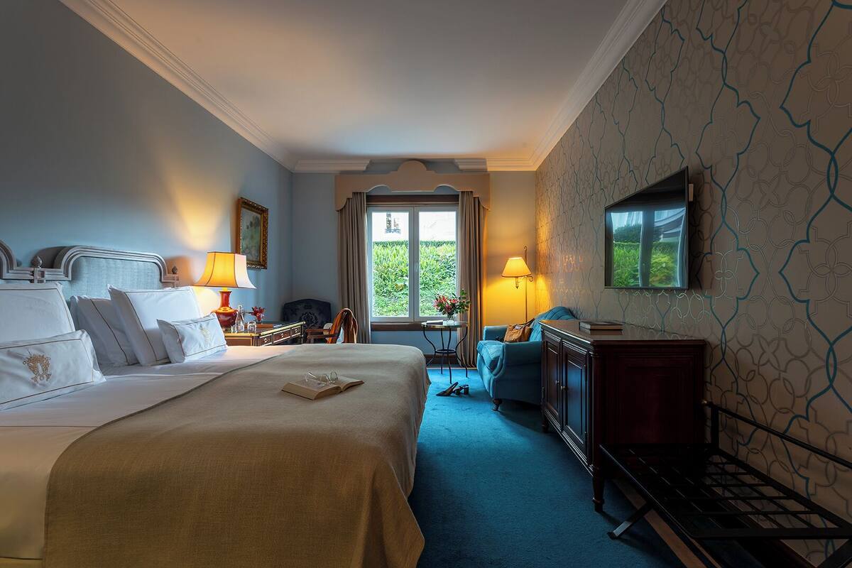 Chambre Deluxe, vue jardin | Vue de la chambre