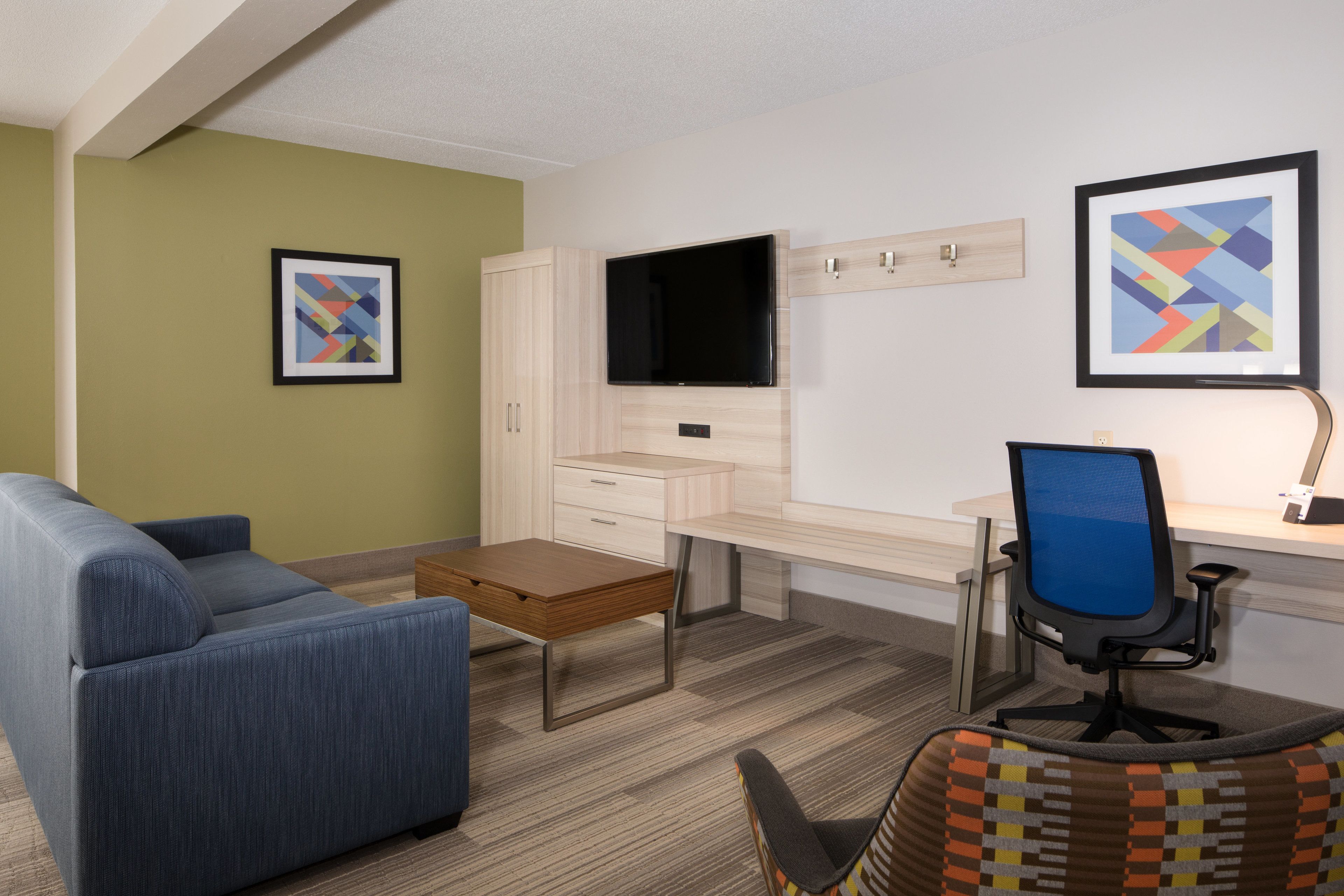 suite, 2 queen beds | 1 bedroom, pillow-top beds, desk, blackout curtains