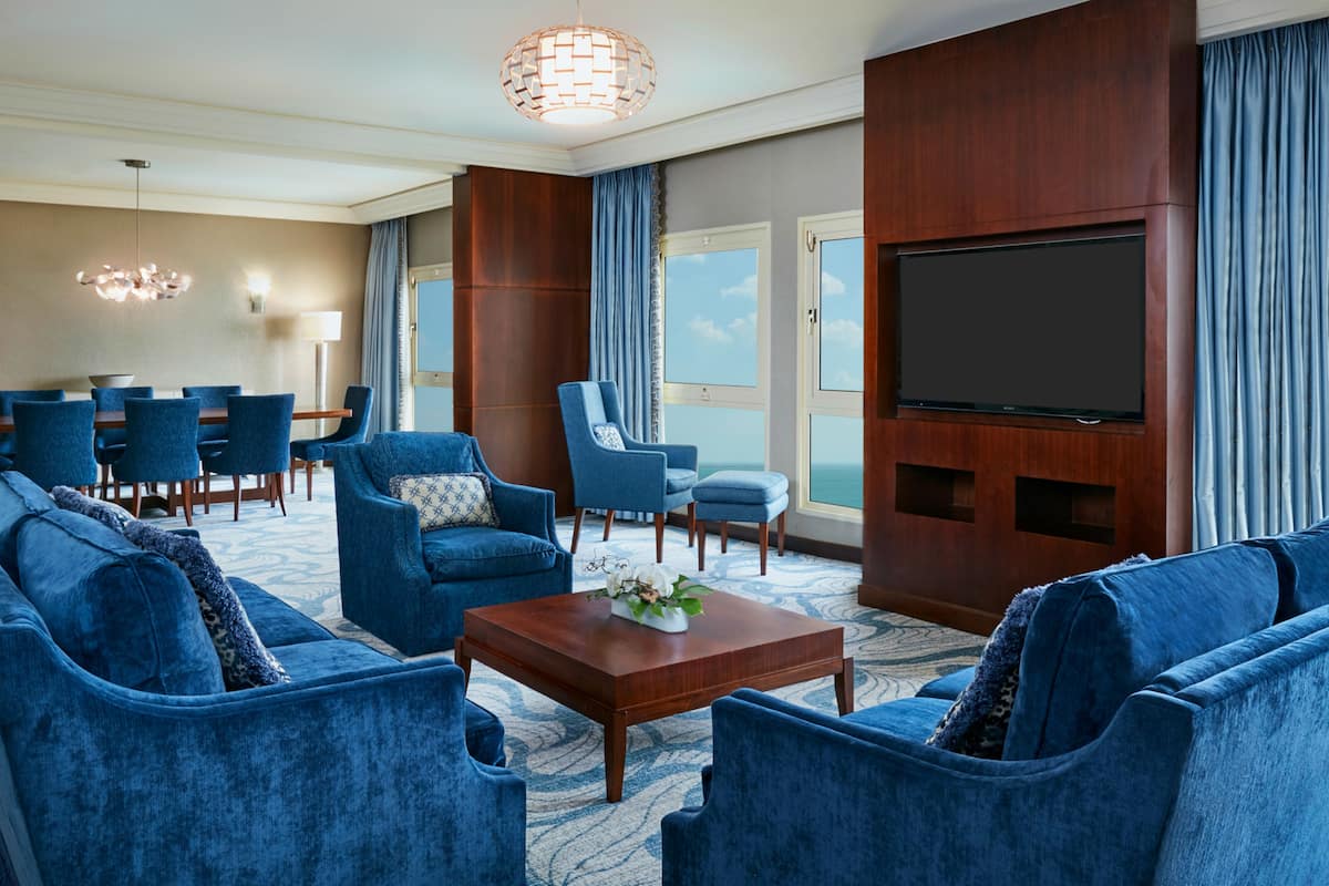 Literie de qualité supérieure, couette en duvet d'oie, minibar
