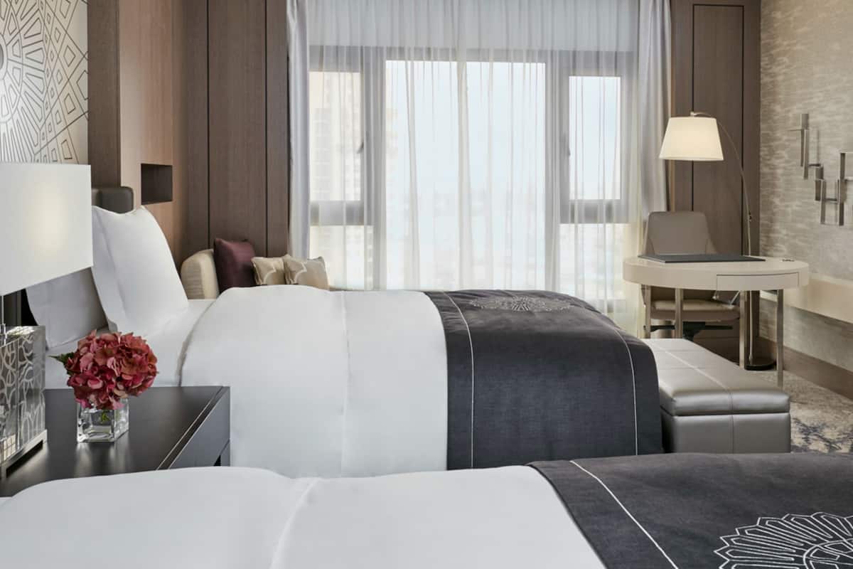 Literie de qualité supérieure, couette en duvet d'oie, minibar