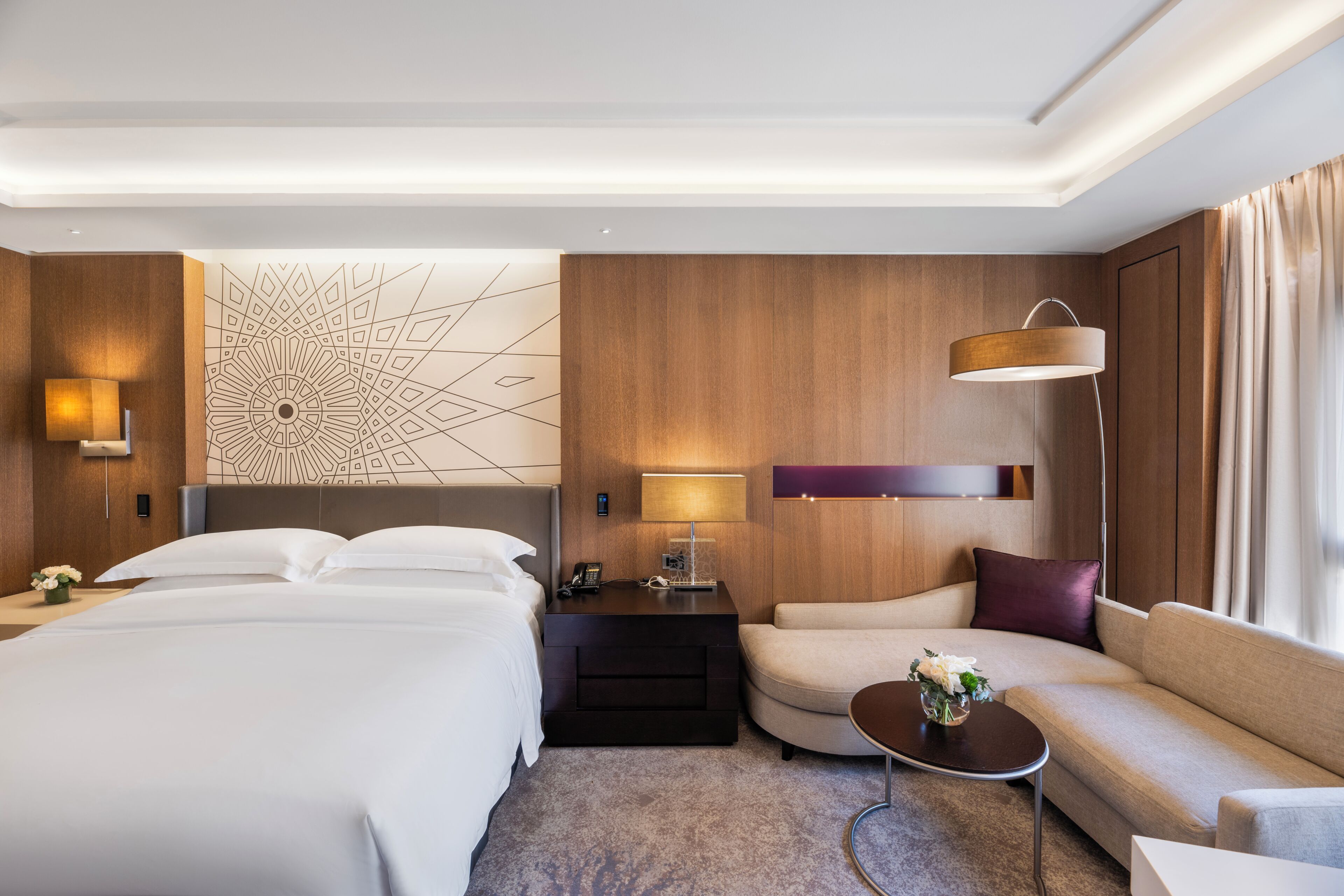Premium bedding, down duvets, minibar, in-room safe