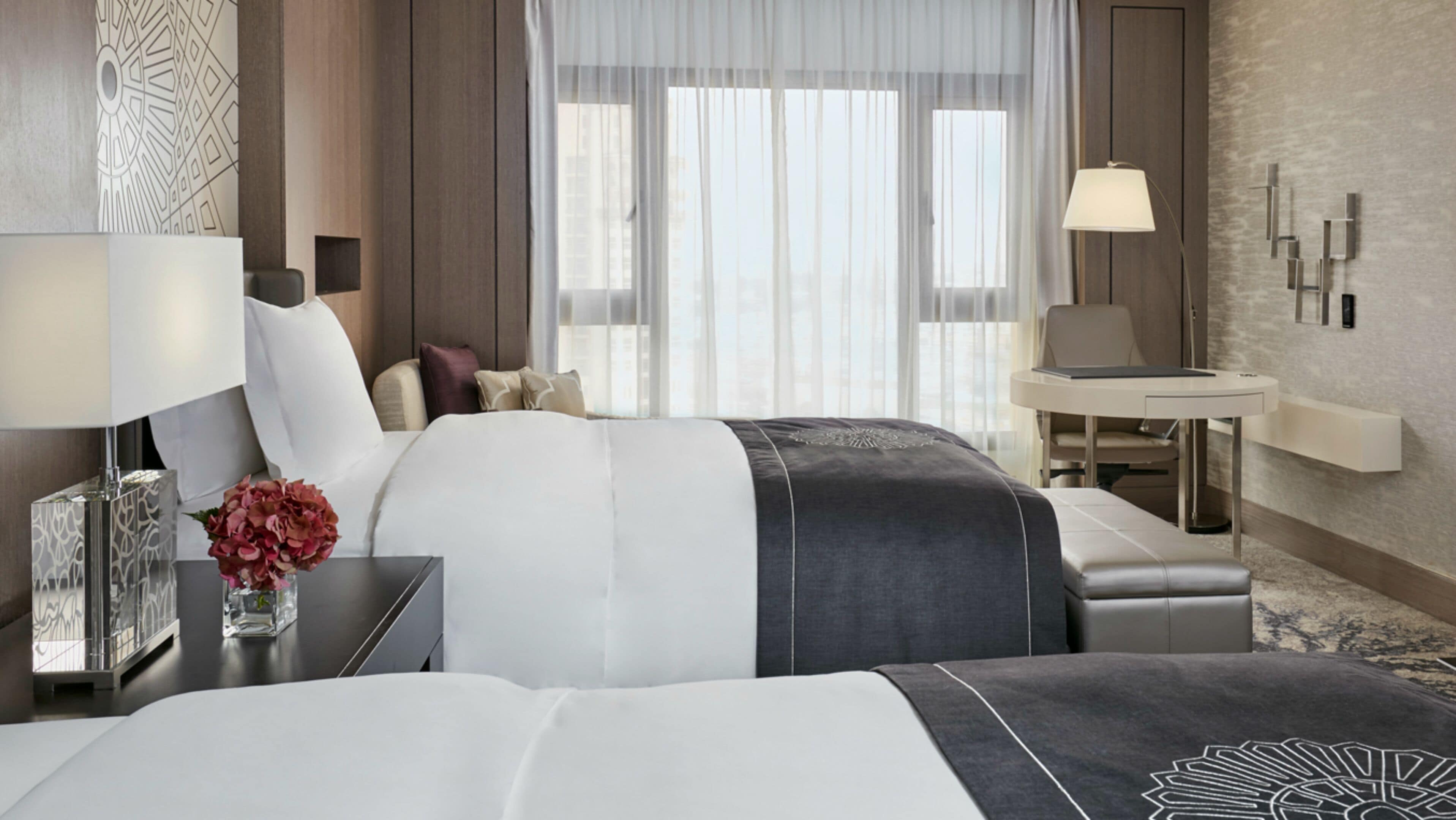 Premium bedding, down duvets, minibar, in-room safe