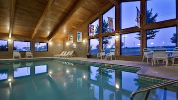 Una piscina techada