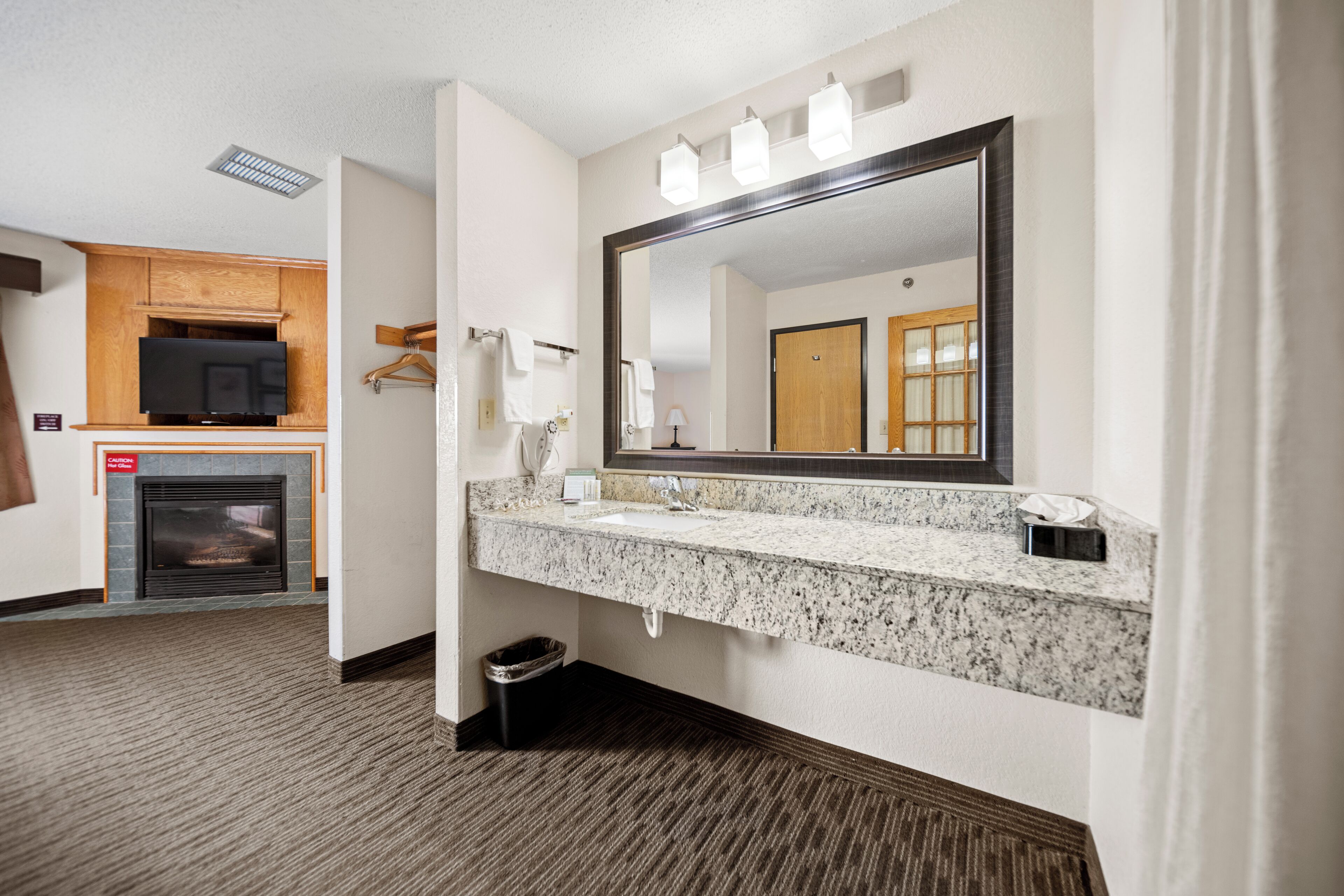 suite, 1 bedroom, non smoking | bathroom | deep-soaking bathtub, hair dryer, towels