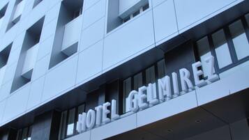 Voorkant van accommodatie