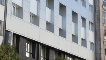 Voorkant van accommodatie