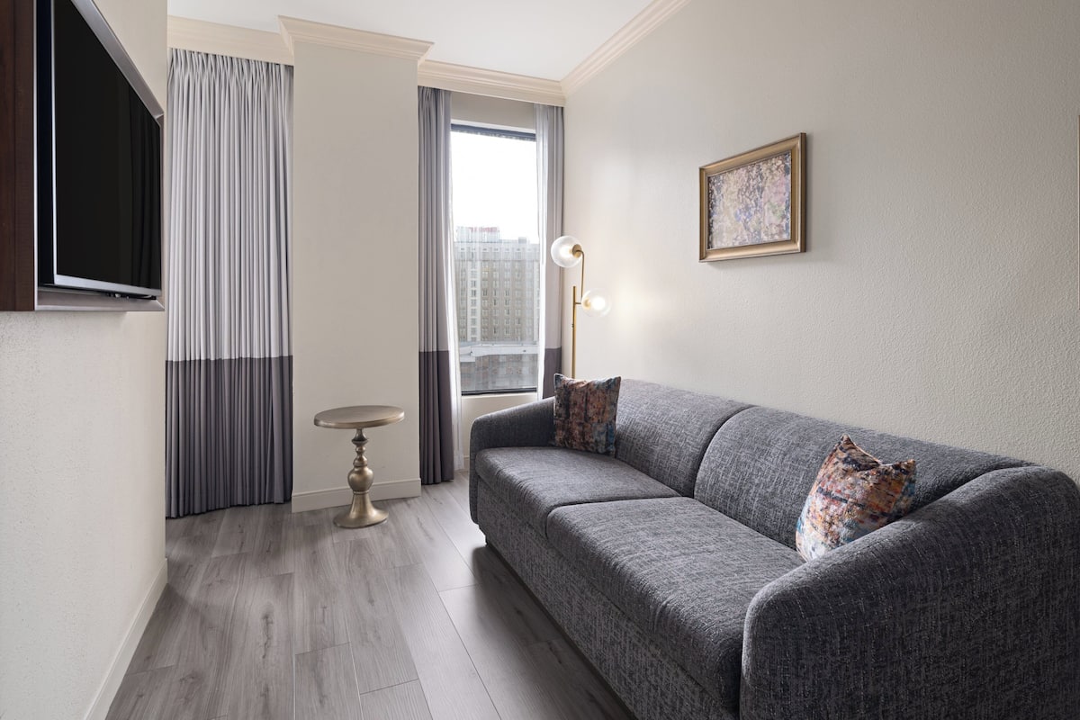 Standard Room, 2 Queen Beds, Roll-in Shower (Roll-In Shower) | 1 bedroom, in-room safe, desk, blackout drapes