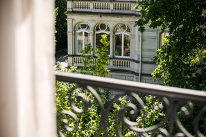 Vue sur le paysage depuis l’hébergement 