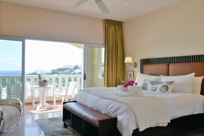 2 bedrooms, premium bedding, Select Comfort beds, in-room safe