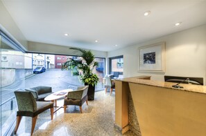 Interior entrance