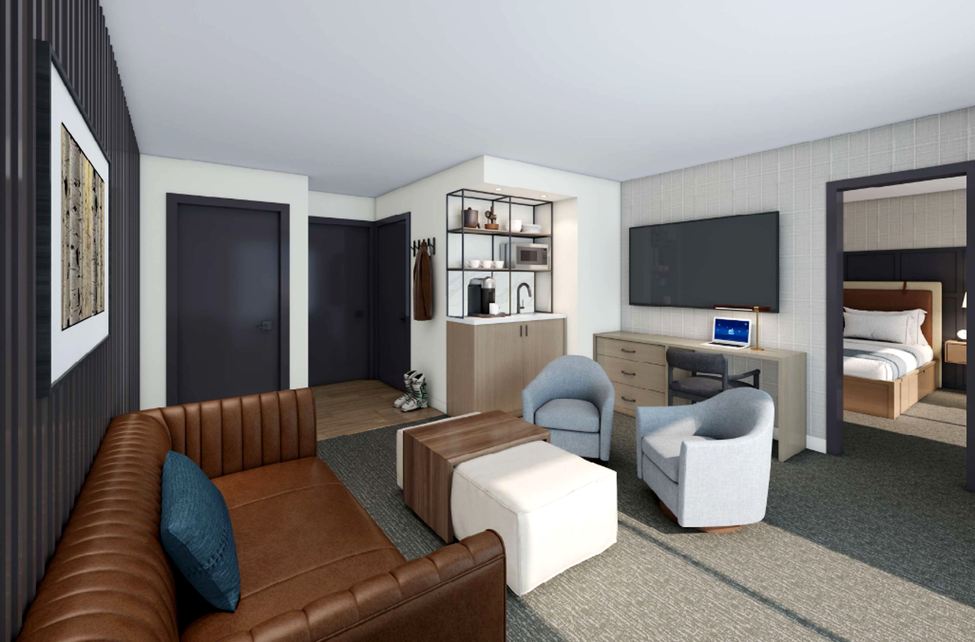 Deluxe Suite, Balcony (King) | In-room safe, iron/ironing board, free cribs/infant beds, free WiFi