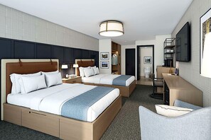 In-room safe, iron/ironing board, free cribs/infant beds, free WiFi