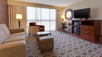 1 kamar tidur, bantalan ekstra lembut, dan meja kerja