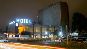 Front of property – evening/night