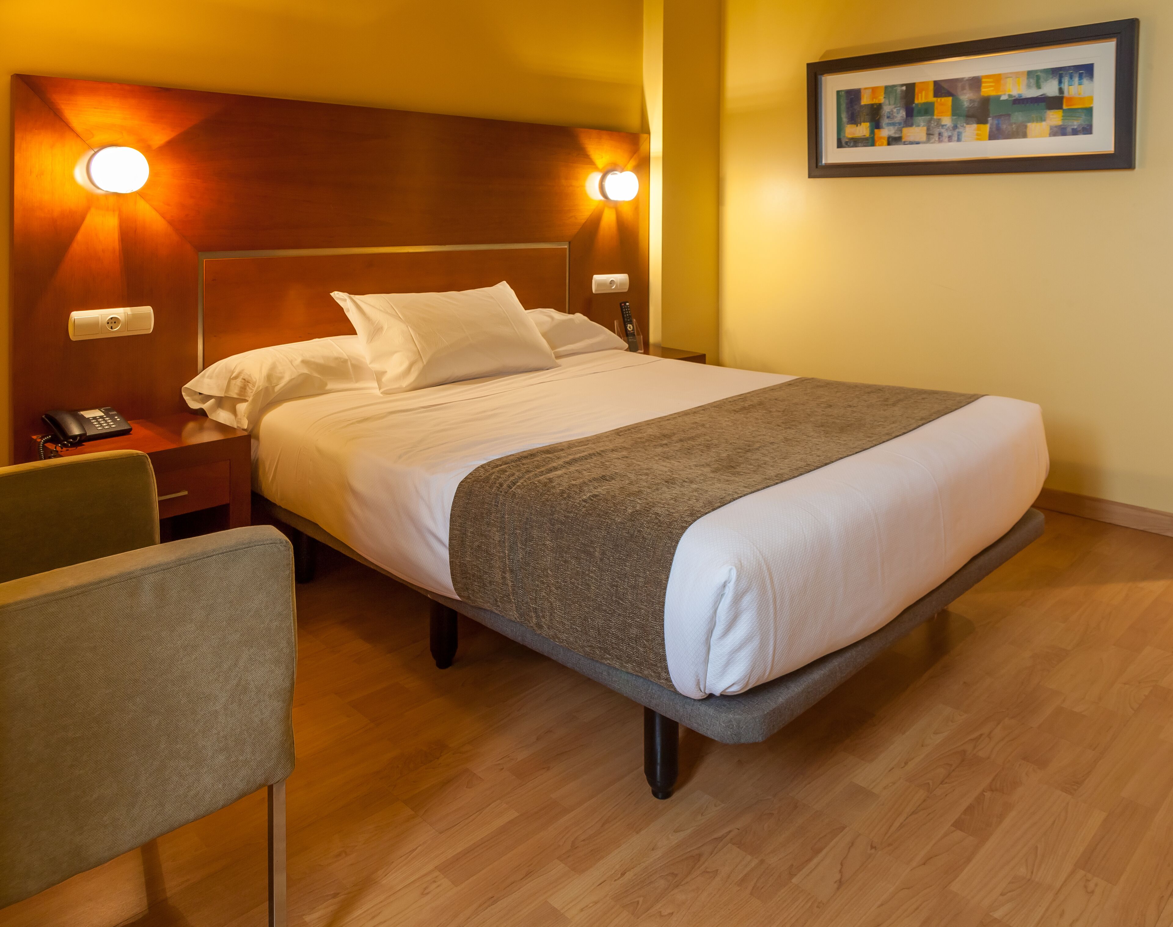 Ropa de cama de alta calidad, edredón y camas con efecto memoria 