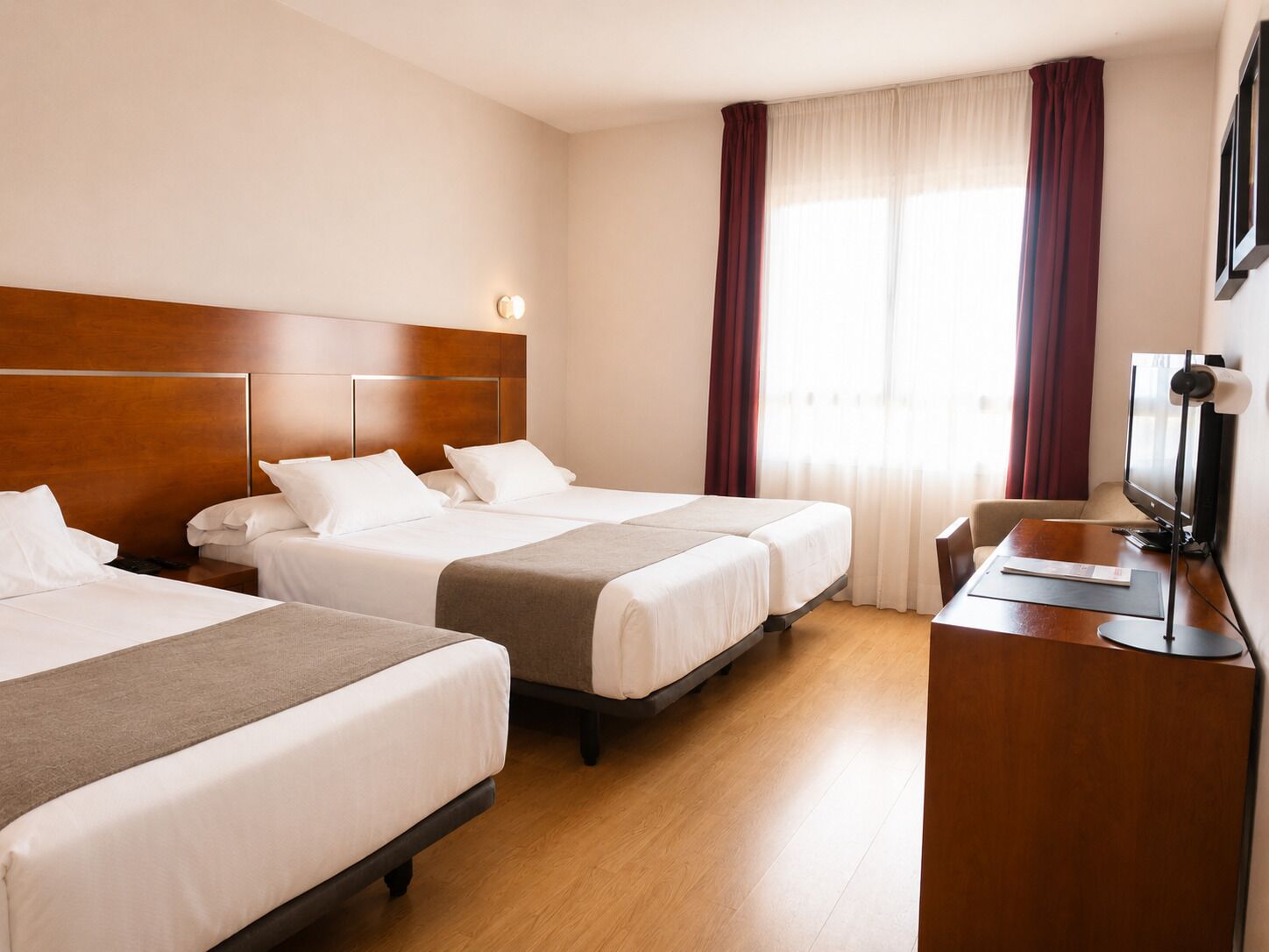 Triple Room | Premium bedding, down duvets, memory-foam beds, minibar