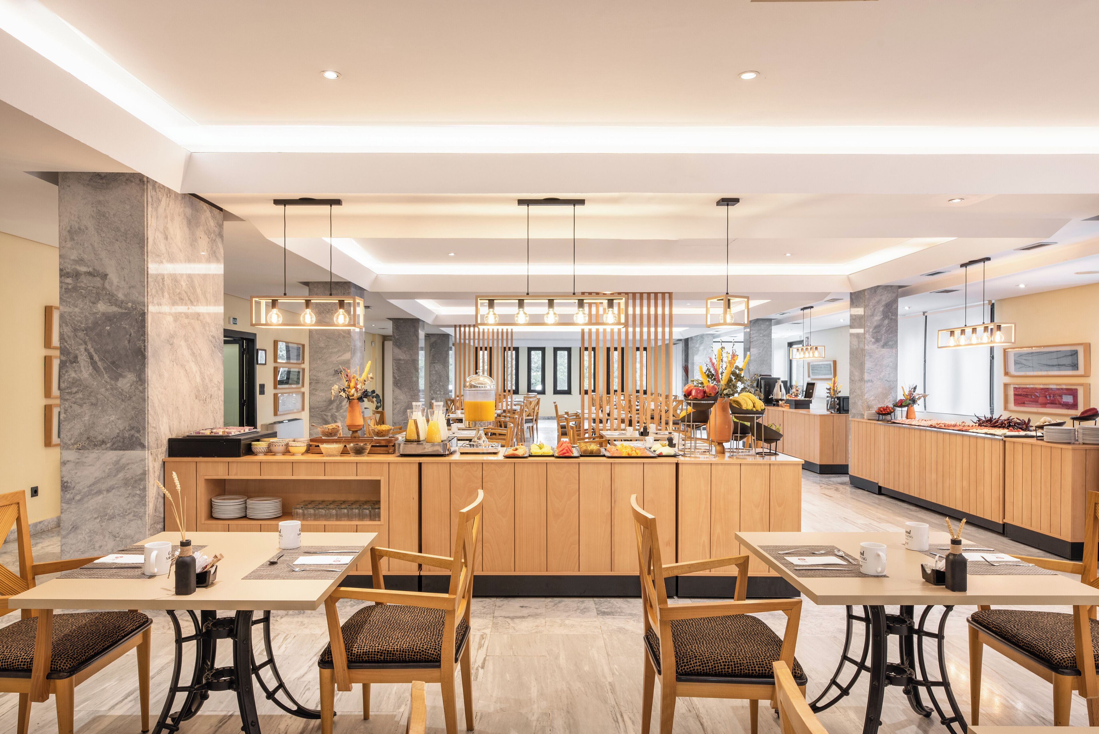 Daily buffet breakfast (EUR 12.00 per person)