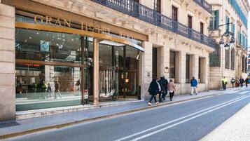 Entrada de l'allotjament