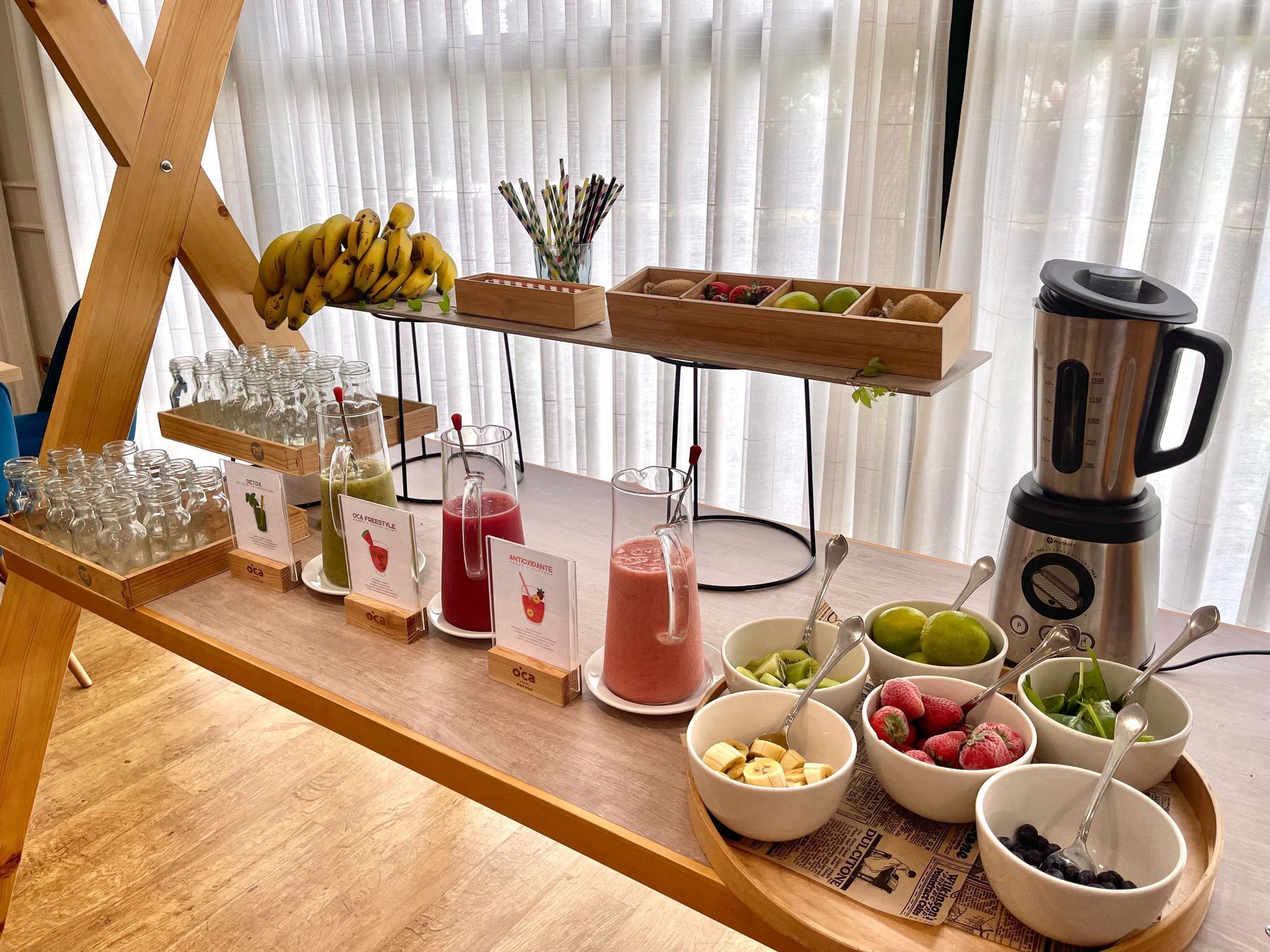 Frokostbuffé hver dag (EUR 18 per person)