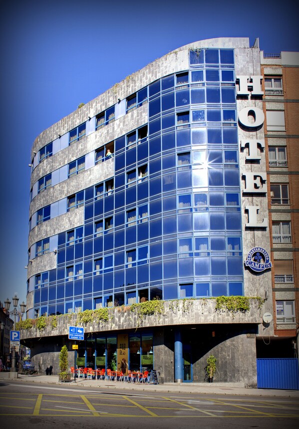 Façade de l’hébergement 