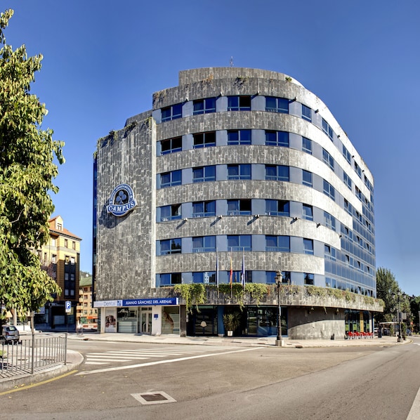 Façade de l’hébergement
