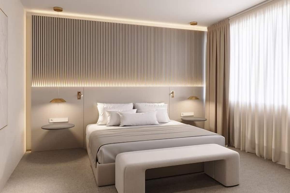 1 bedroom, Egyptian cotton sheets, premium bedding, minibar