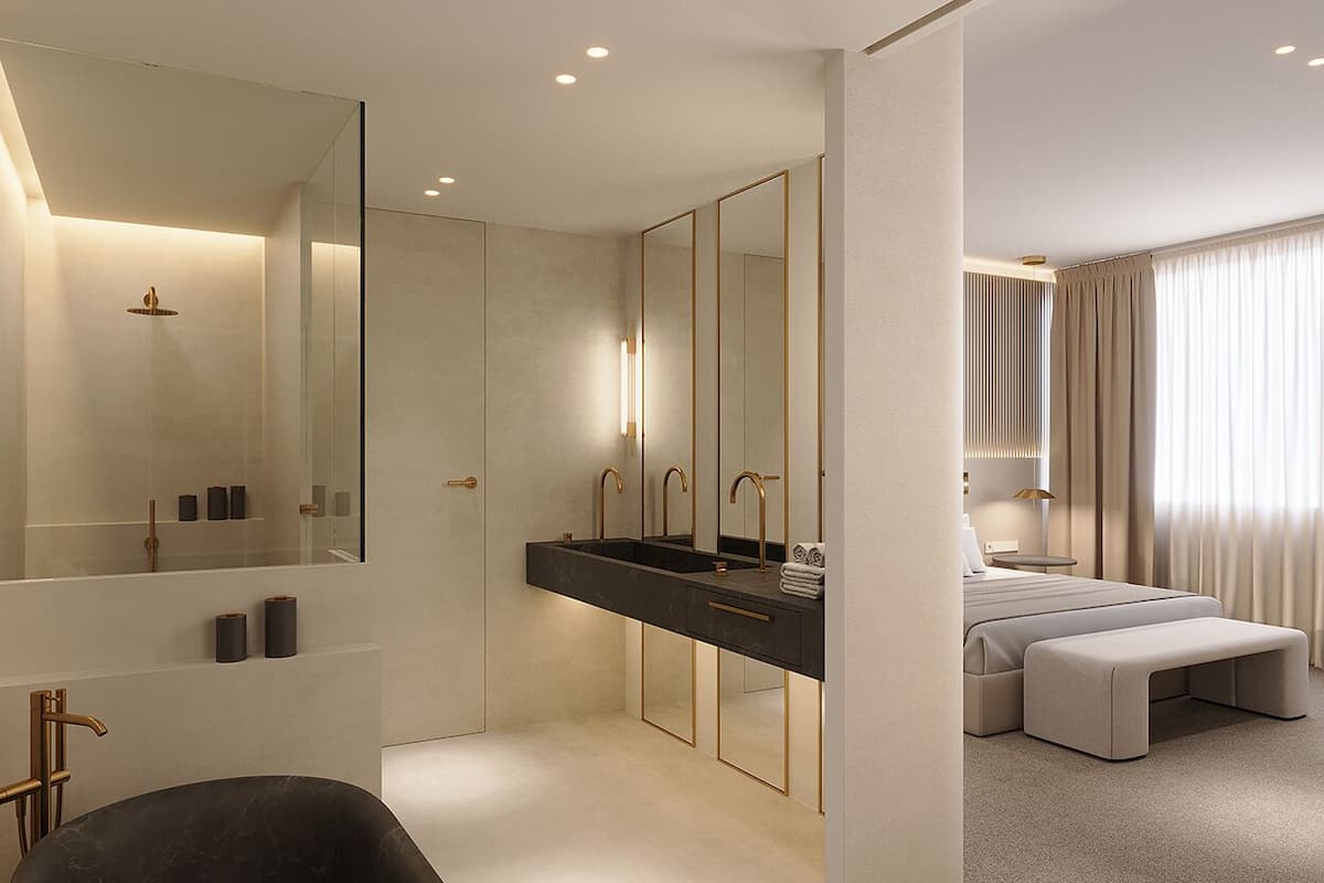 Deluxe Suite | 1 bedroom, Egyptian cotton sheets, premium bedding, minibar
