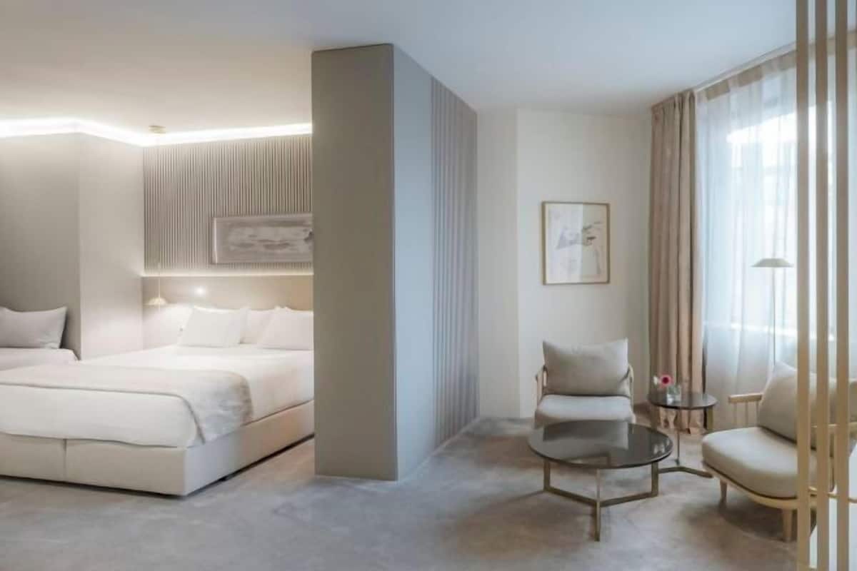 Bộ trải giường bằng vải cotton Ai Cập, bộ đồ giường cao cấp, minibar 