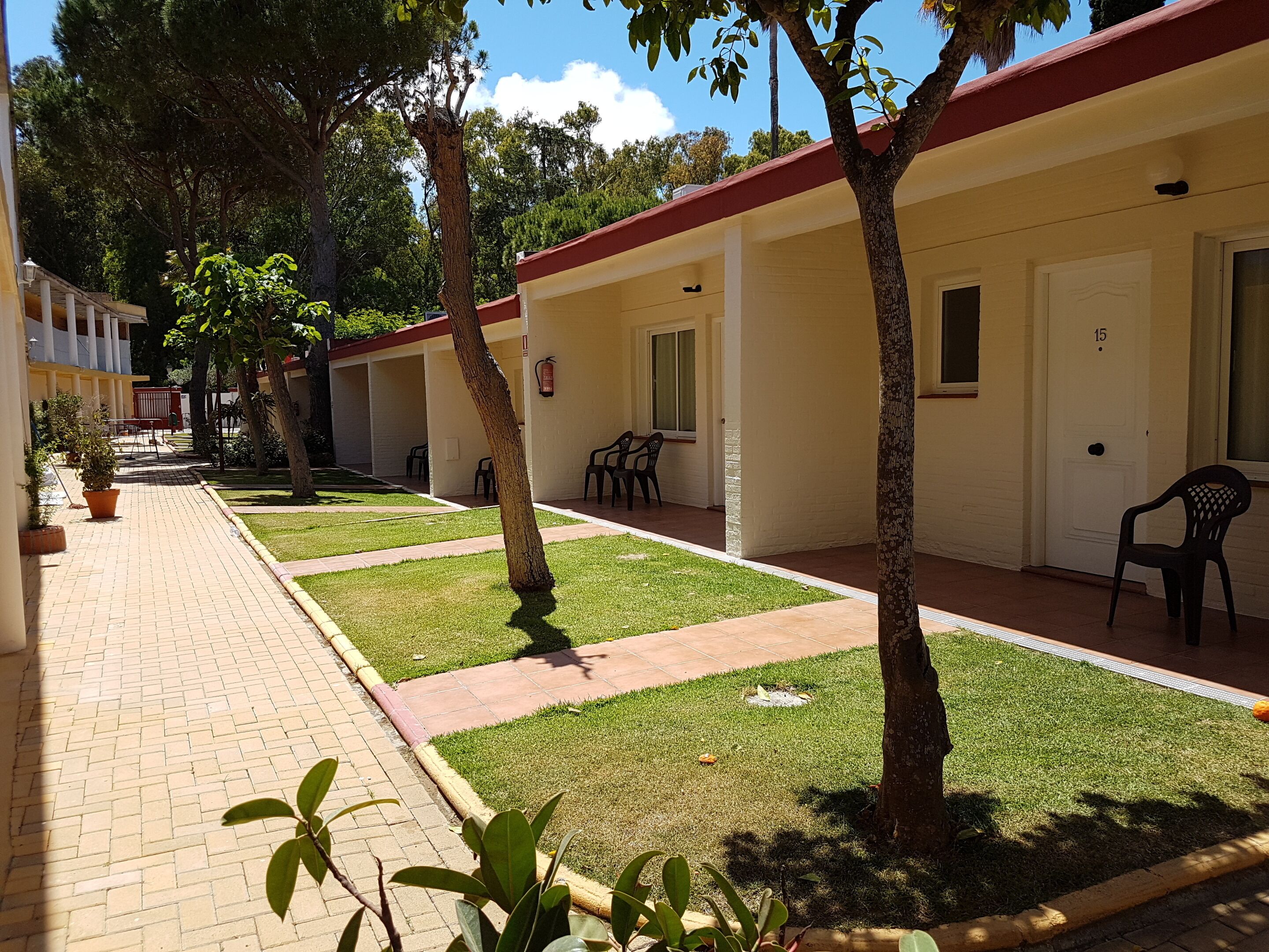 Enceinte de l’hébergement