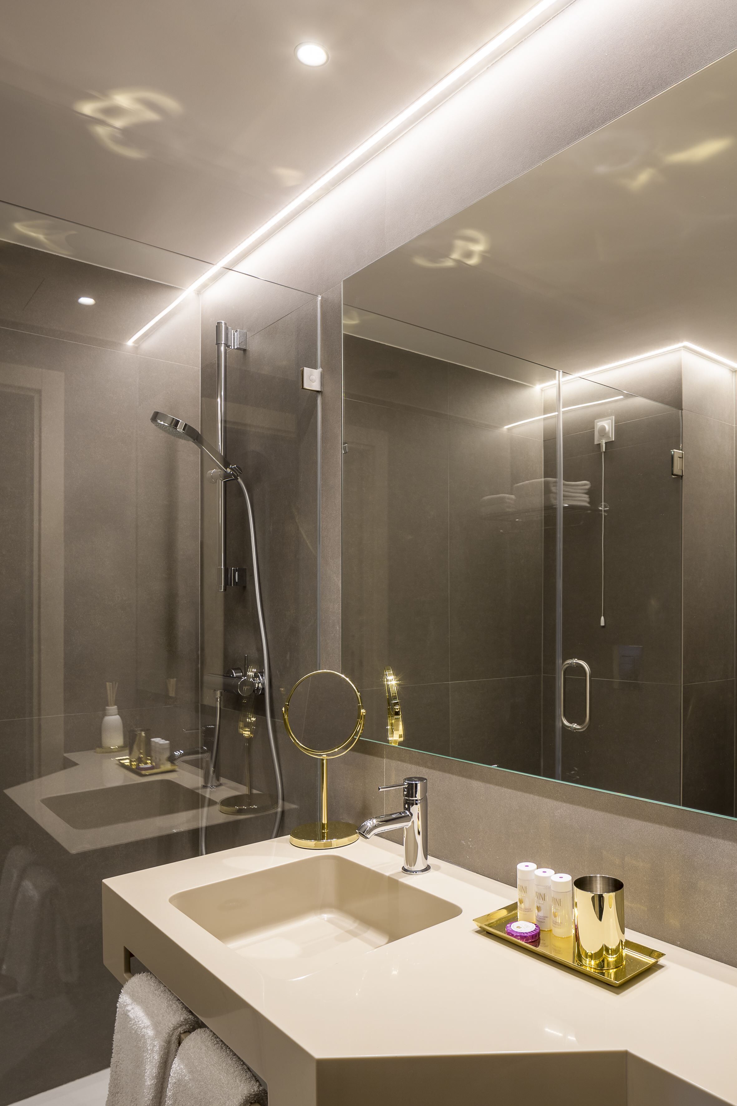 free toiletries, hair dryer, bathrobes, slippers