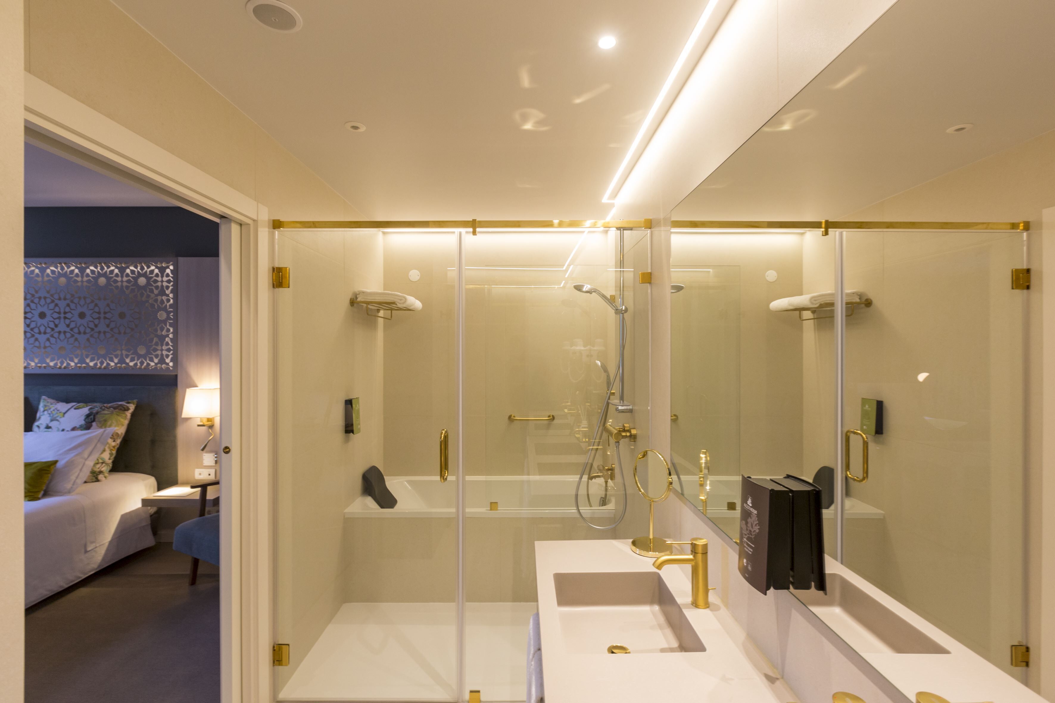 free toiletries, hair dryer, bathrobes, slippers