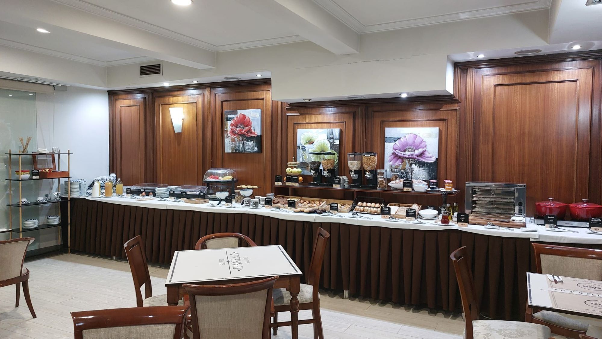 daily buffet breakfast (eur 10 per person)