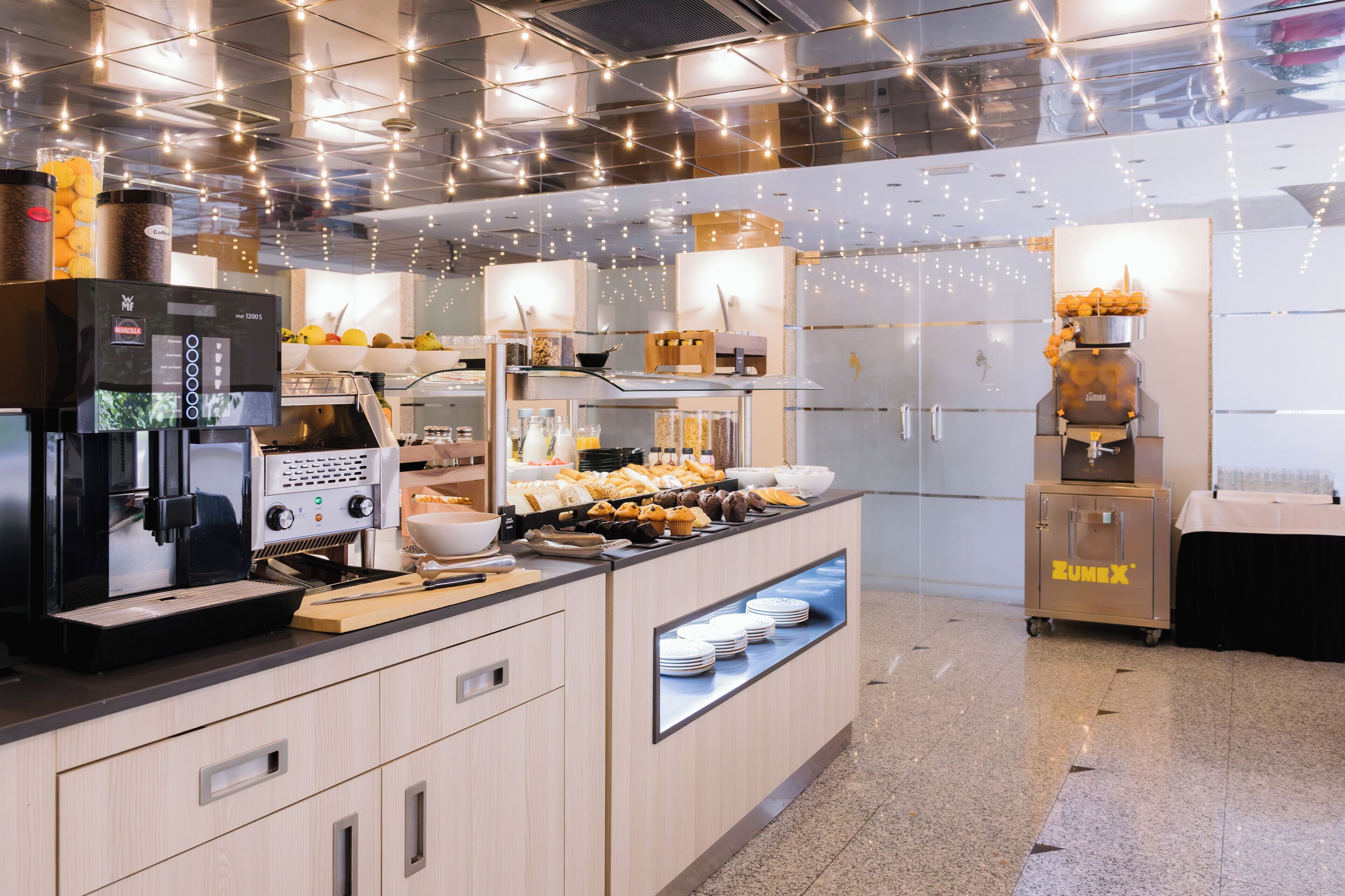 daily buffet breakfast (eur 12 per person)