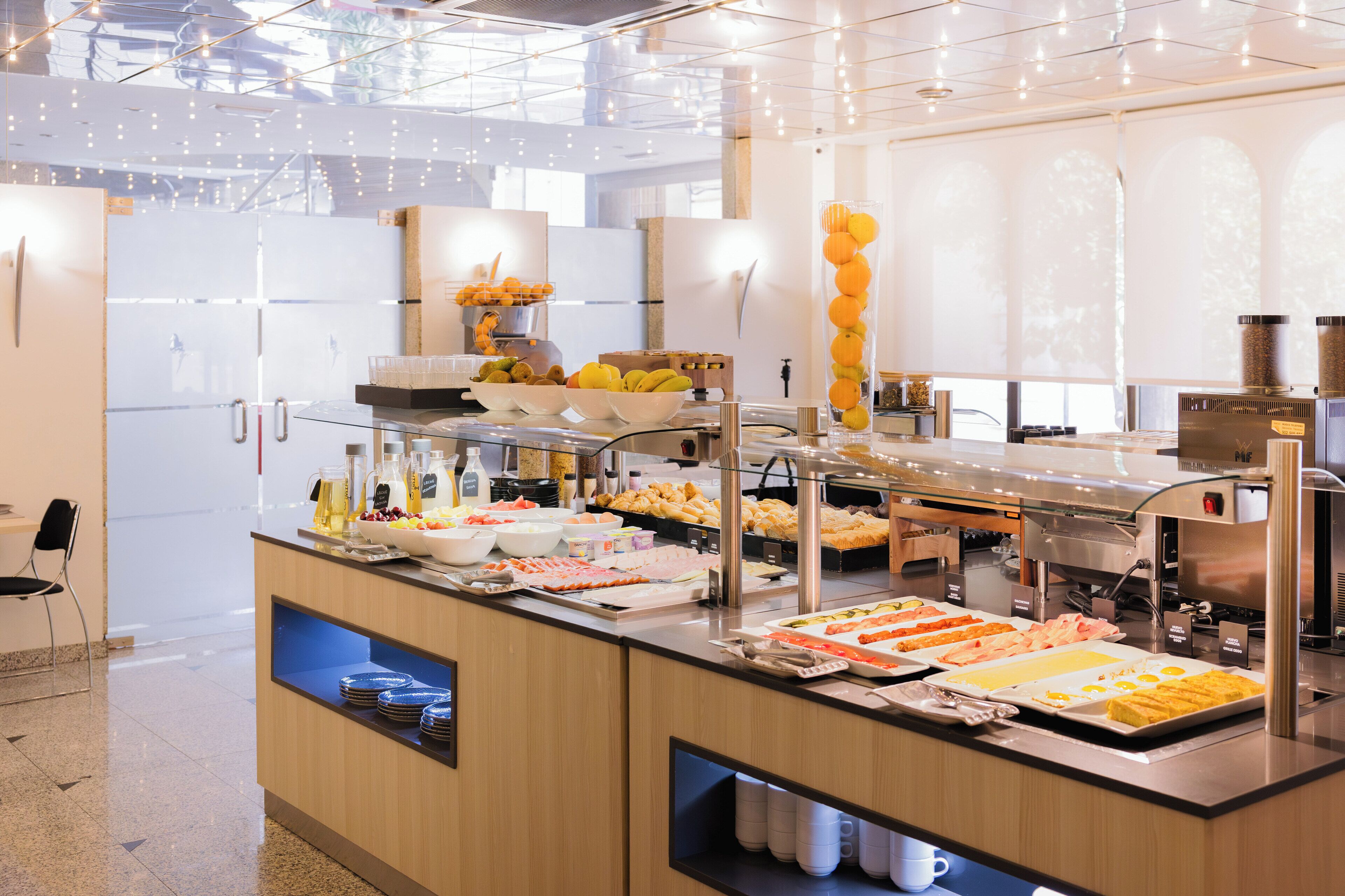 daily buffet breakfast (eur 12 per person)