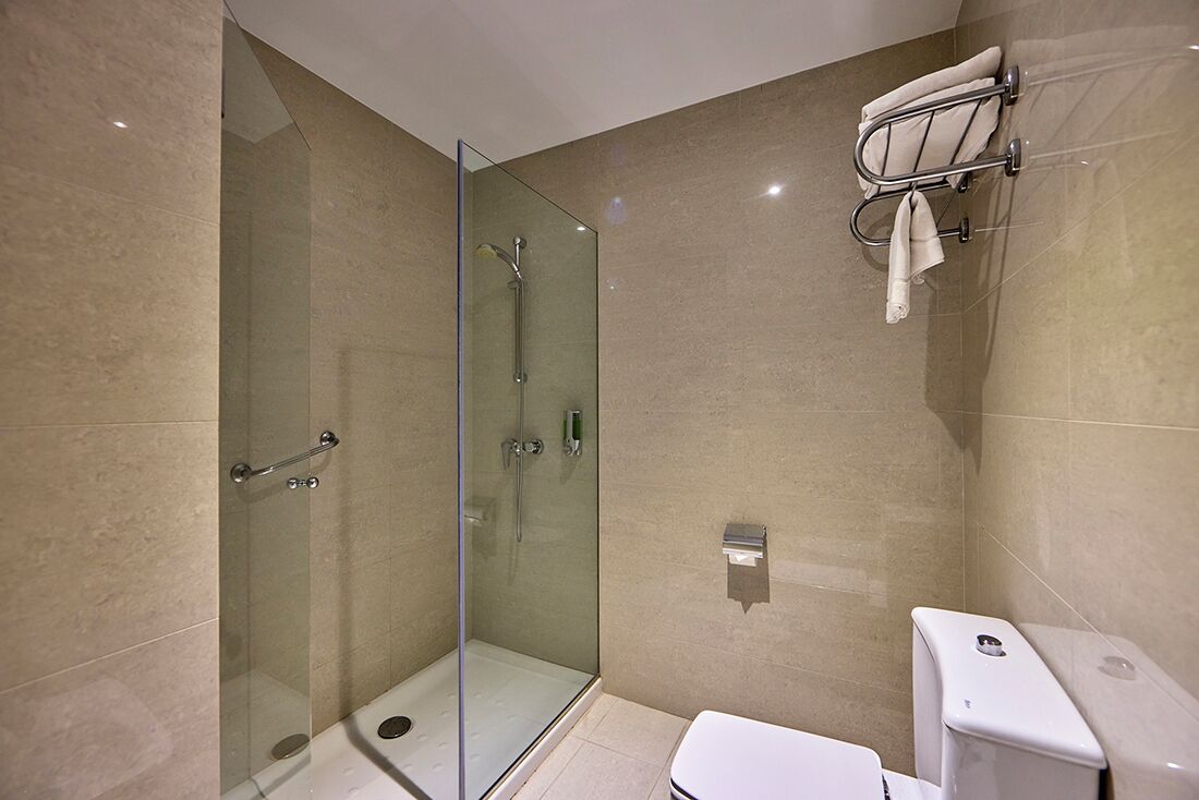 double room (with extra bed) | bathroom | hair dryer, bidet, towels, soap