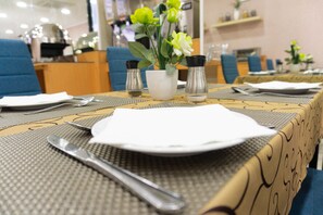Daily buffet breakfast (EUR 5.00 per person)